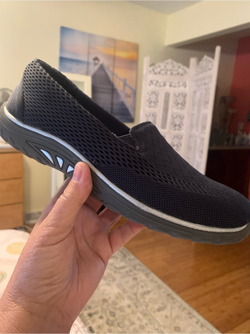 Skechers Relaxed Fit “Reggae Fest-Willows”  Slip-On Shoe, NEW, Size: 9.5 Medium